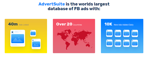 advertsuite.com Start Creating WINNING FB Ads instantly by finding and replicating what currently works