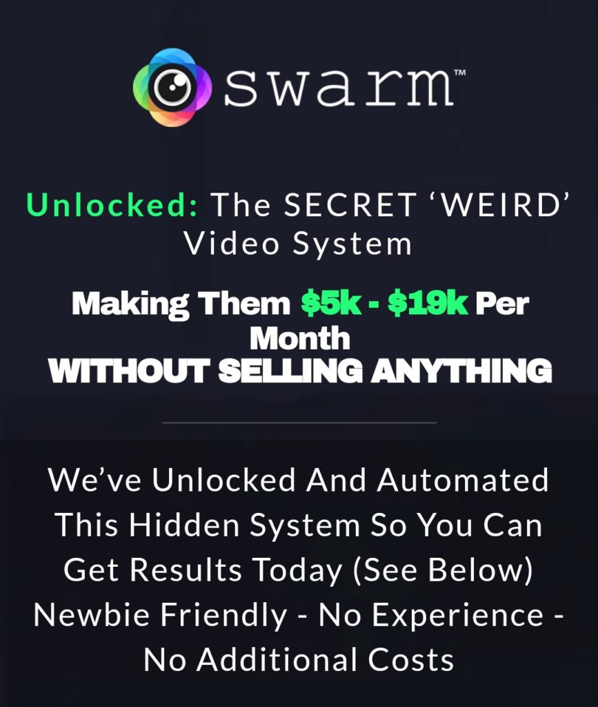 Screenshot 20200612 095125 SECRET ‘WEIRD’ Video System Making Them $5k - $19k Per Month WITHOUT SELLING ANYTHING