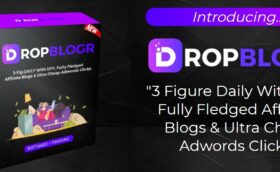 "3 Figure Daily With DFY, Fully Fledged Affiliate Blogs & Ultra Cheap Adwords Clicks"