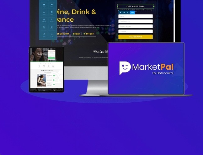 Meet The Most Powerful Marketing Platform That Creates Lightning Fast Pages, Pop-Ups, Splash Pages, Sticky Bars And Sends Unlimited Emails Without Any Technical Hassles