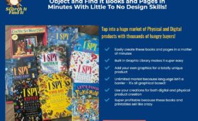 Discover How To Create iSpy, Hidden Object and Find It Books and Pages In Minutes With Little To No Design Skills!