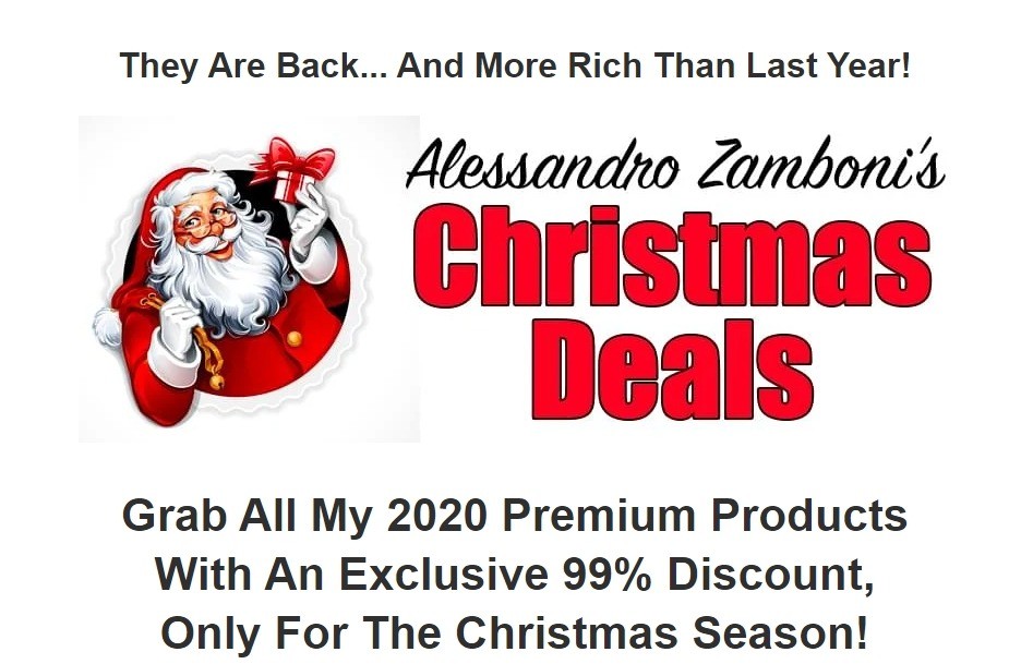 Christmas Deals 2020: This bundle will help you fast track your earnings in many niches,