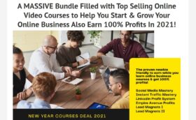 A MASSIVE Bundle Filled with Top Selling Online Video Courses to Help You Start & Grow Your Online Business Also Earn 100% Profits In 2021!