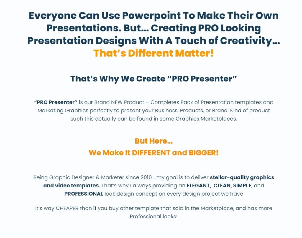 screenshot 2021.02.11 02 18 33 Pro Presenter: All-In-One Presentation Kit For Creating BEAUTIFUL And ATTRACTIVE Slide Design.. #digitalmarketer #digitalmarketing tool