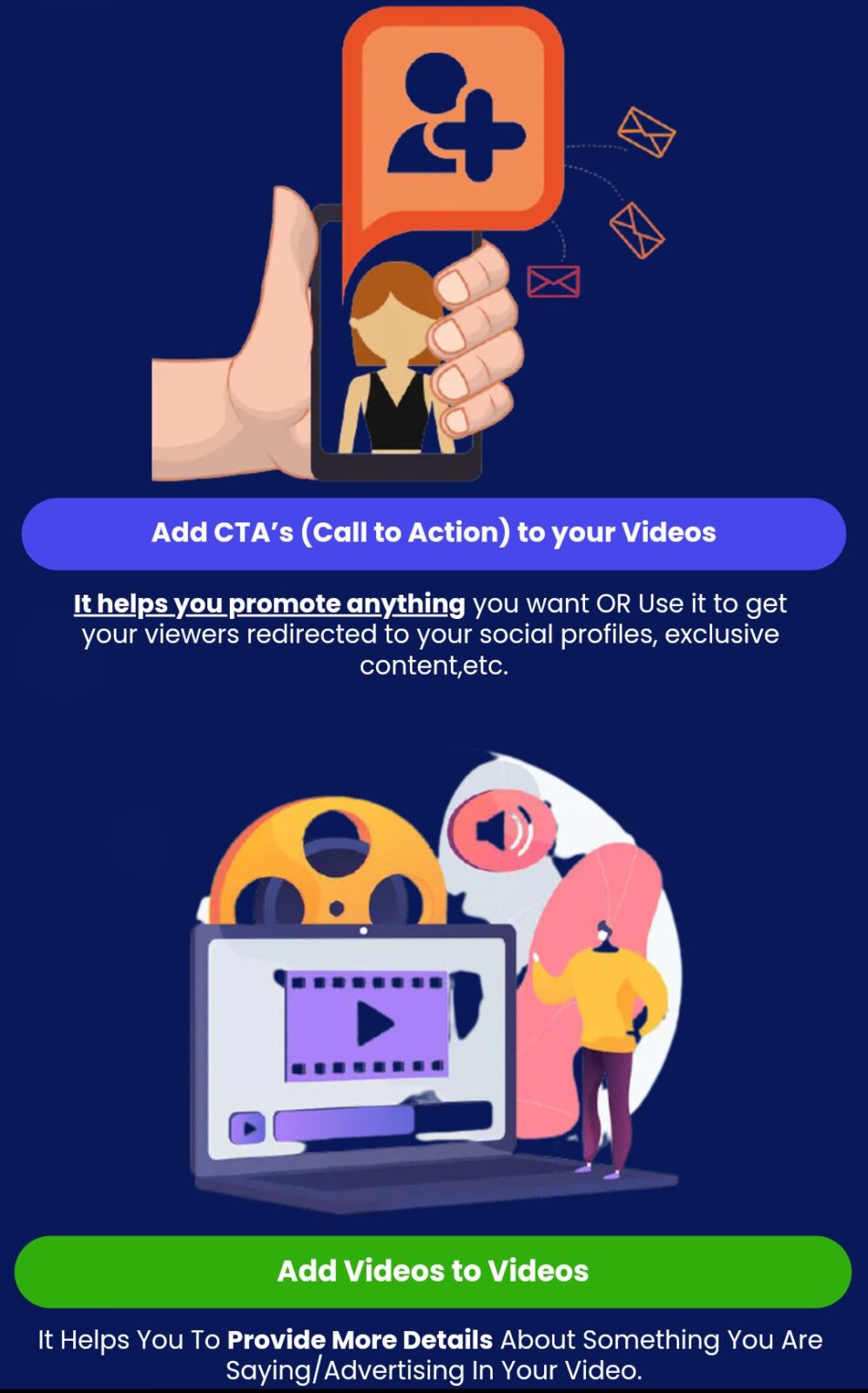 Screenshot 20210428 101457 Videfit: Create engagement explosive interactive videos in just a few clicks. #digitalmarketer #videomarketer #salesforce #buyers