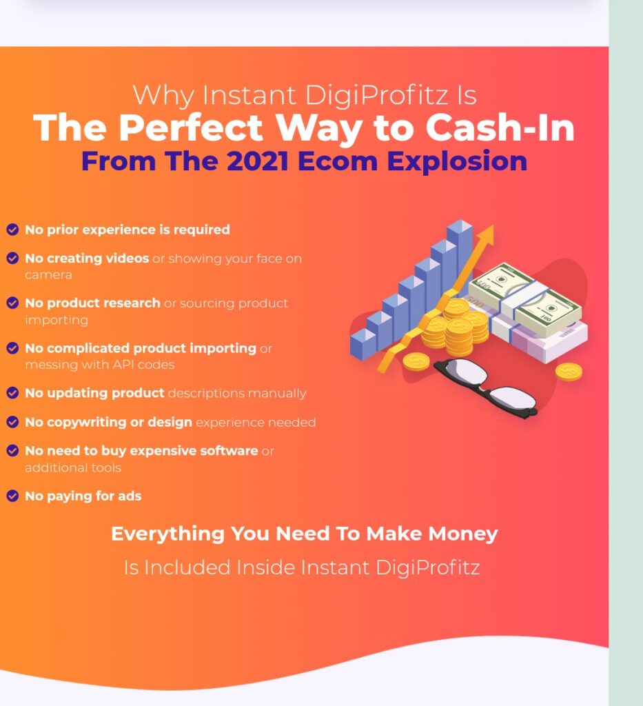Screenshot 20210527 092355 With Instant DigiProfitz You’ll Be Able To Profit From The Multi-TRILLION Dollar ‘Ecom Gold Rush’ With The Click Of Your Mouse. #digitalmarketing #sales