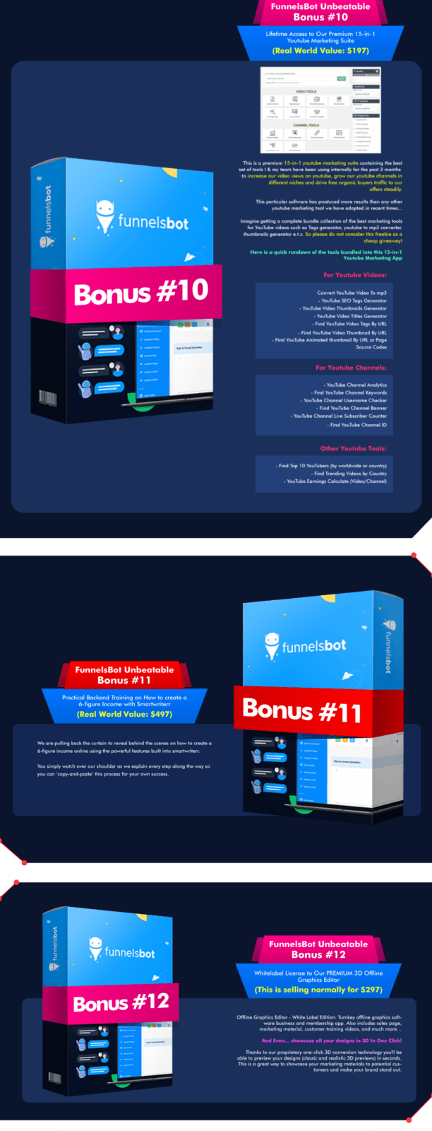 FunnelsBot mm FunnelsBot: Unlock The Power Of ‘A.I and Machine Learning Technology’ To Help You Drive Red-Hot Traffic 24/7 tom your business,– Generate – Engage – And Convert Traffic Into Red-Hot Customers in Just 3 Steps! #digitalmarketing #digitalnarketer