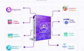 MarketingBlocks Is An A.I.-Powered Platform That Creates Landing Pages, Logos, Videos, Banners, Ads, Marketing Copy, Emails, VoiceOvers, And Much MORE! With just a keyword in less than 60 seconds