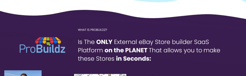 PROBUILDZ: The ONLY External eBay Store builder SaaS Platform That allows you to build online Stores.