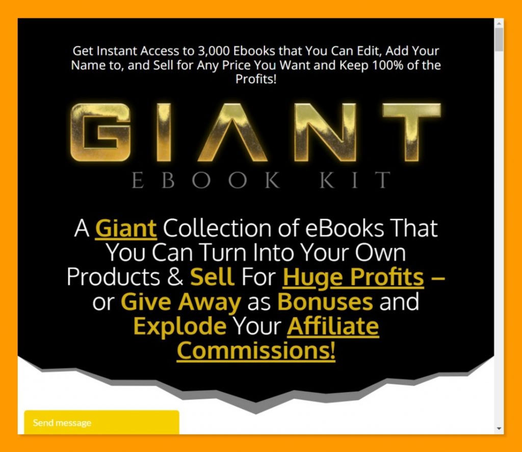 Giant Ebook Kit Sales PHLOS Internet Marketing GIANT EBOOK KIT is a Digital KIT With 3,000 Quality Ebooks With Full PLR. #digitalmarketing #digitalmarketer #plr #ebook