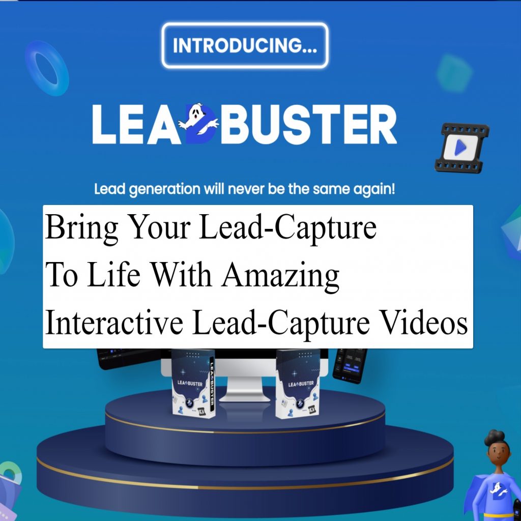 LeadBuster JV Page 2 LeadBuster Review: Bring Your Lead-Capture To Life With Amazing Interactive Lead-Capture Videos #LeadsGeneration #Digitalmarketing