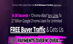 ChromaLink Live ChromaLink Review: Legally Infiltrated Google Chrome Loophole That Flood Any Link With FREE Buyer Traffic (Without Even Creating A Website…)