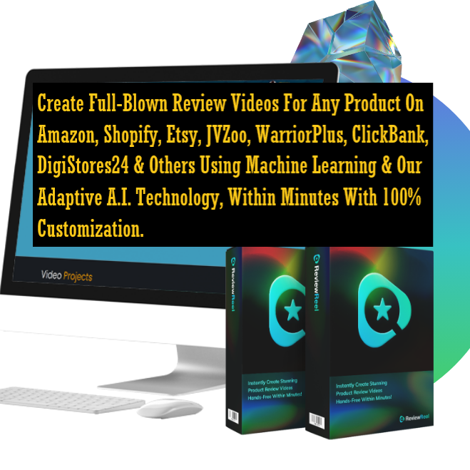 Create Full Blown Review Videos For Any Product On Amazon Shopify Etsy JVZoo WarriorPlus ClickBank DigiStores24 Others Using Machine Learning Our Adaptive A.I. Technology Within Minutes With 100 Customization. How to Instantly Create Amazing Product Review Videos Hands-Free Within 30 Minutes! For Any Niche #digitalmarketing #videomarketing #digitalmarketer #reviewreel