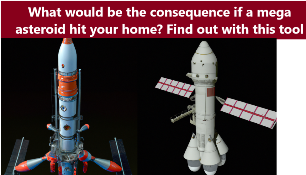 Untitled 1 Asteroid Launcher tool: What would be the consequence if a mega asteroid hit your home? Find out with this tool