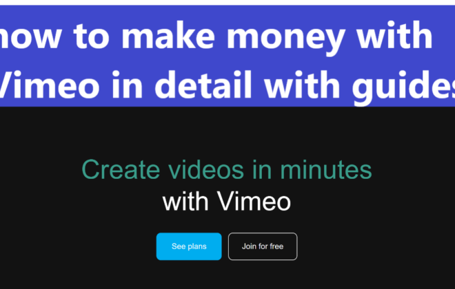 how to make money with Vimeo in detail with guides how to make money with Vimeo in detail with guides