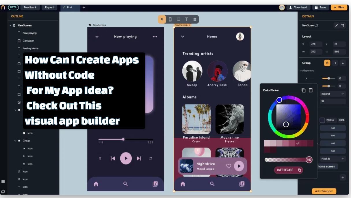 Nowa No code app builder for professionals AppSumo How Can I Create Apps Without Code For My App Idea? Check Out This visual app builder
