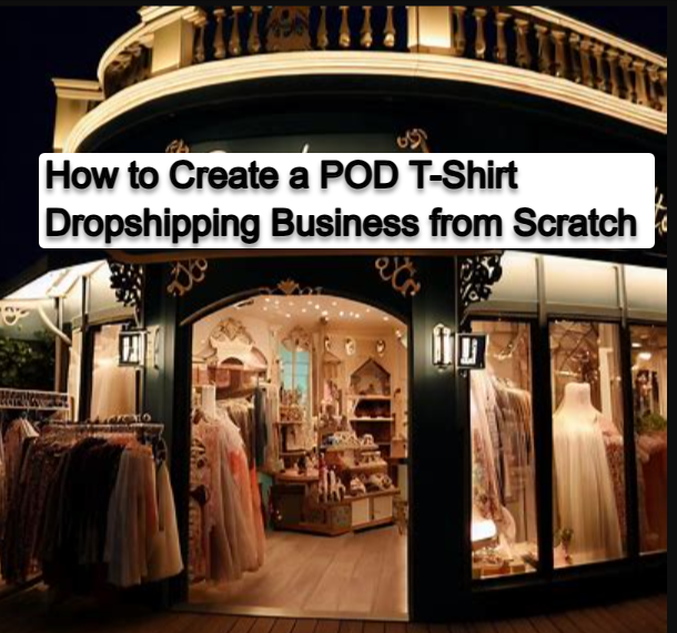 How to Create a POD T Shirt Dropshipping Business from Scratch How to Create a POD T-Shirt Dropshipping Business from Scratch