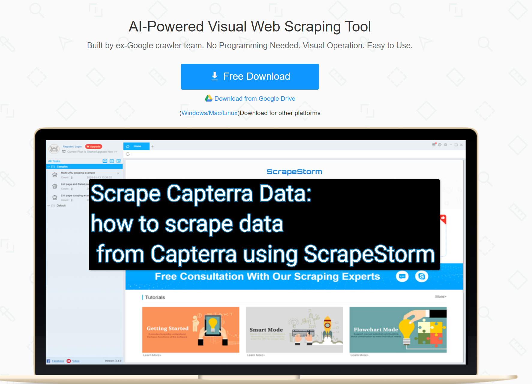 Scrape Capterra Data how to scrape data from Capterra using ScrapeStorm Scrape Capterra Data: how to scrape data from Capterra using ScrapeStorm