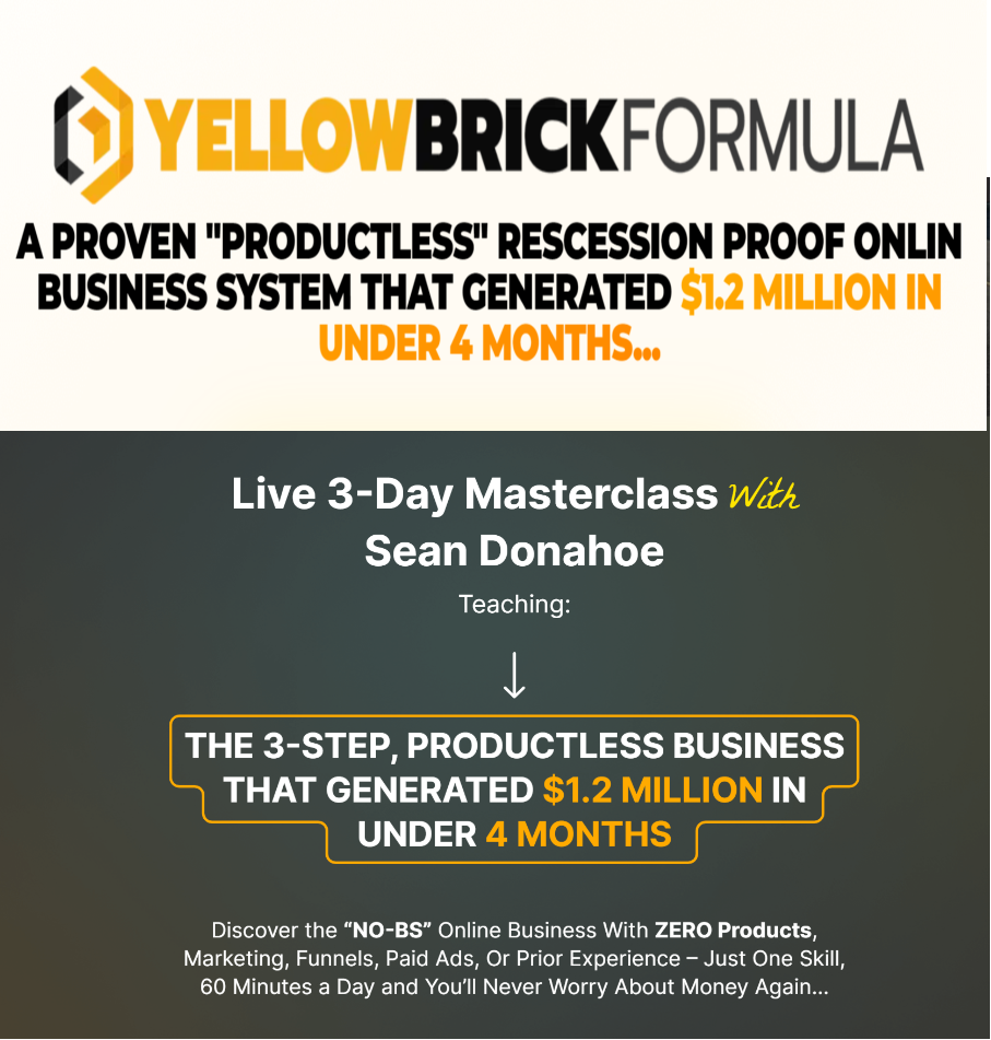 yellowbricksformulareview Yellow Brick Formula Review - Details, Price, OTOs and Bonuses. A Proven Online Business System That Generated $1.2 Million in Under 4 Months