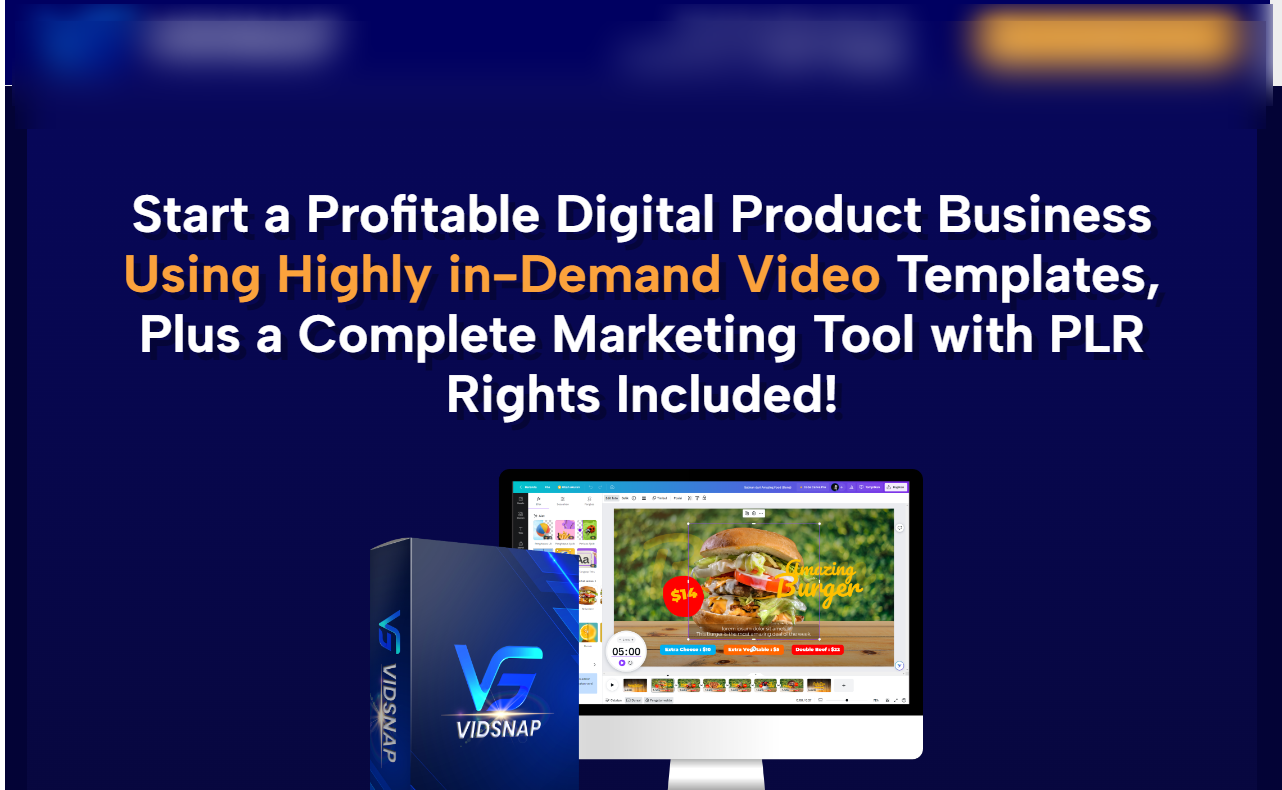 Bonus Offer VidSnap Bonus Generator VidSnap Review: Start a Profitable Digital Product Business Using Highly in-demand Video Templates, Plus a Complete Marketing Tool with PLR Rights Included!