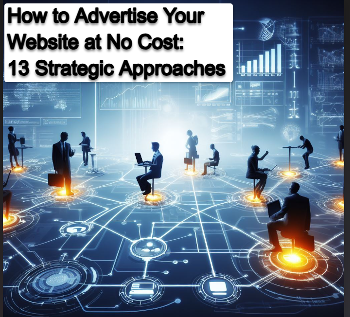 How to Advertise Your Website at No Cost 13 Strategic Approaches How to Advertise Your Website at No Cost: 13 Strategic Approaches