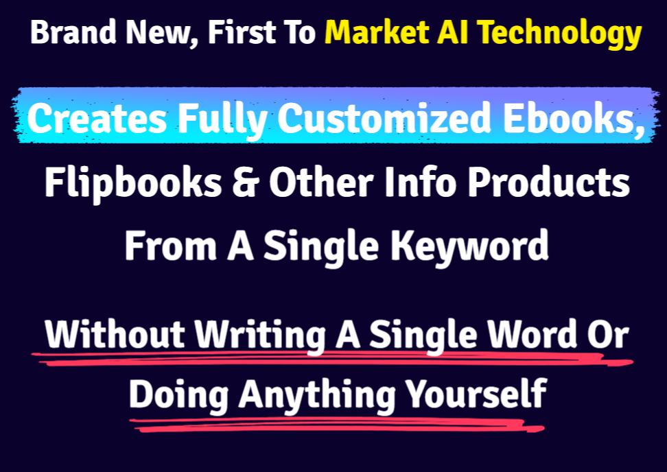 Ink Buddy AI Revolutionizing eBook Creation with Artificial Intelligence Ink Buddy AI Review: Creates Fully Customized Ebooks, Flipbooks and Other Info Products From A Single Keyword Without Writing A Single Word Or Doing Anything Yourself