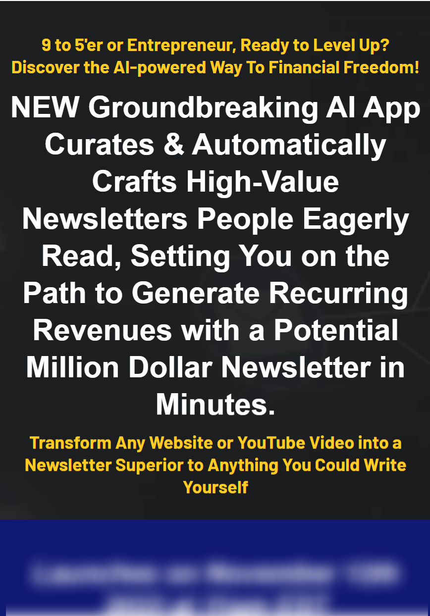 Newsletter Linchpin AI JVs Newsletter Linchpin AI Review: AI-Powered Newsletter Creation That Automates Newsletters Readers Can't Resist