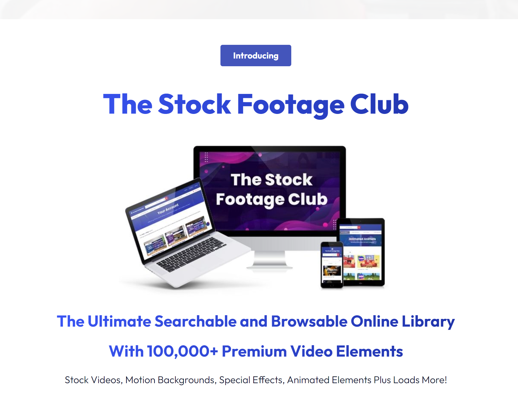 The Stock Footage Club Special Discount Unlimited Video Elements 1 The Stock Footage Club Gives You Access To Unlimited Access To 100,000+ Premium Stock Videos and Video Elements - What Is Inside. Is It Worth Buying?