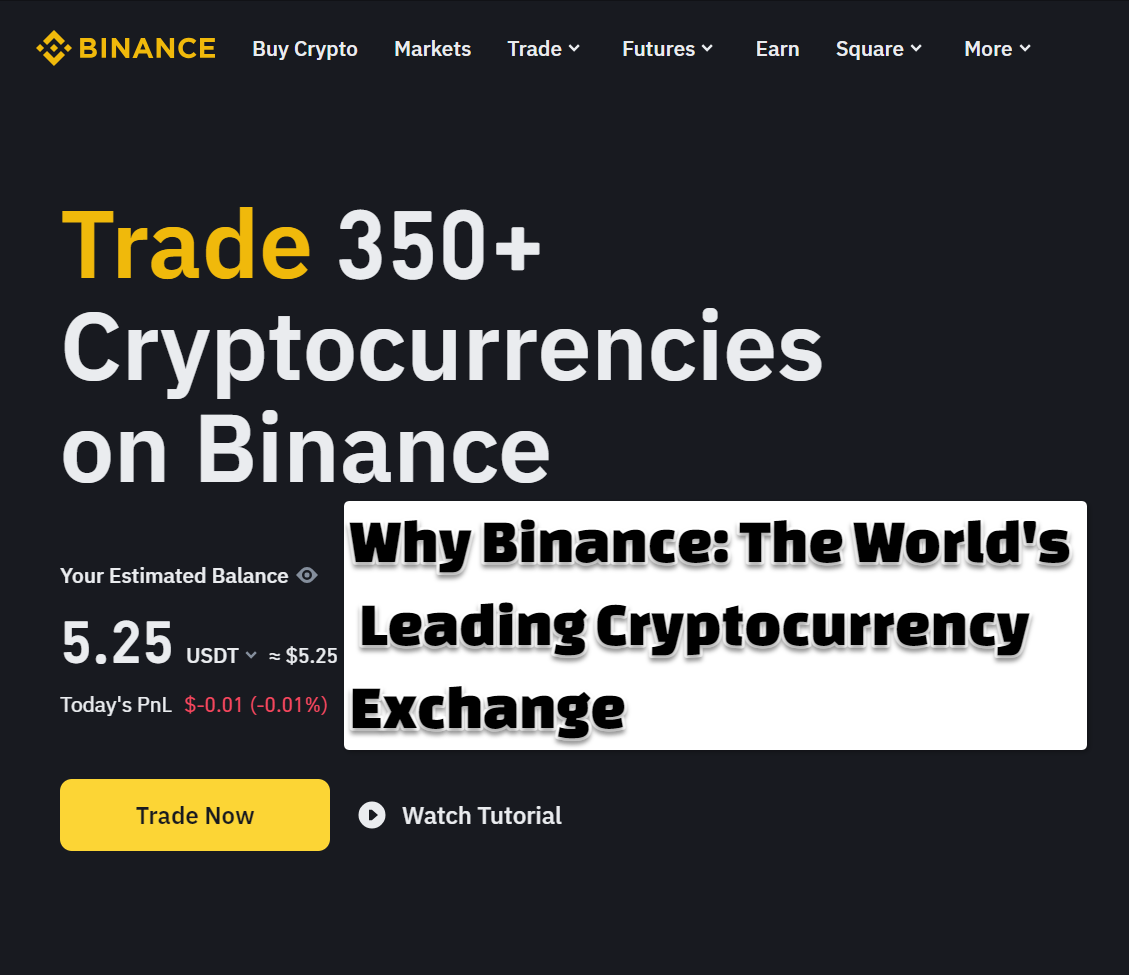 Binance Cryptocurrency Exchange for Bitcoin Ethereum Altcoins Why Binance: The World's Leading Cryptocurrency Exchange