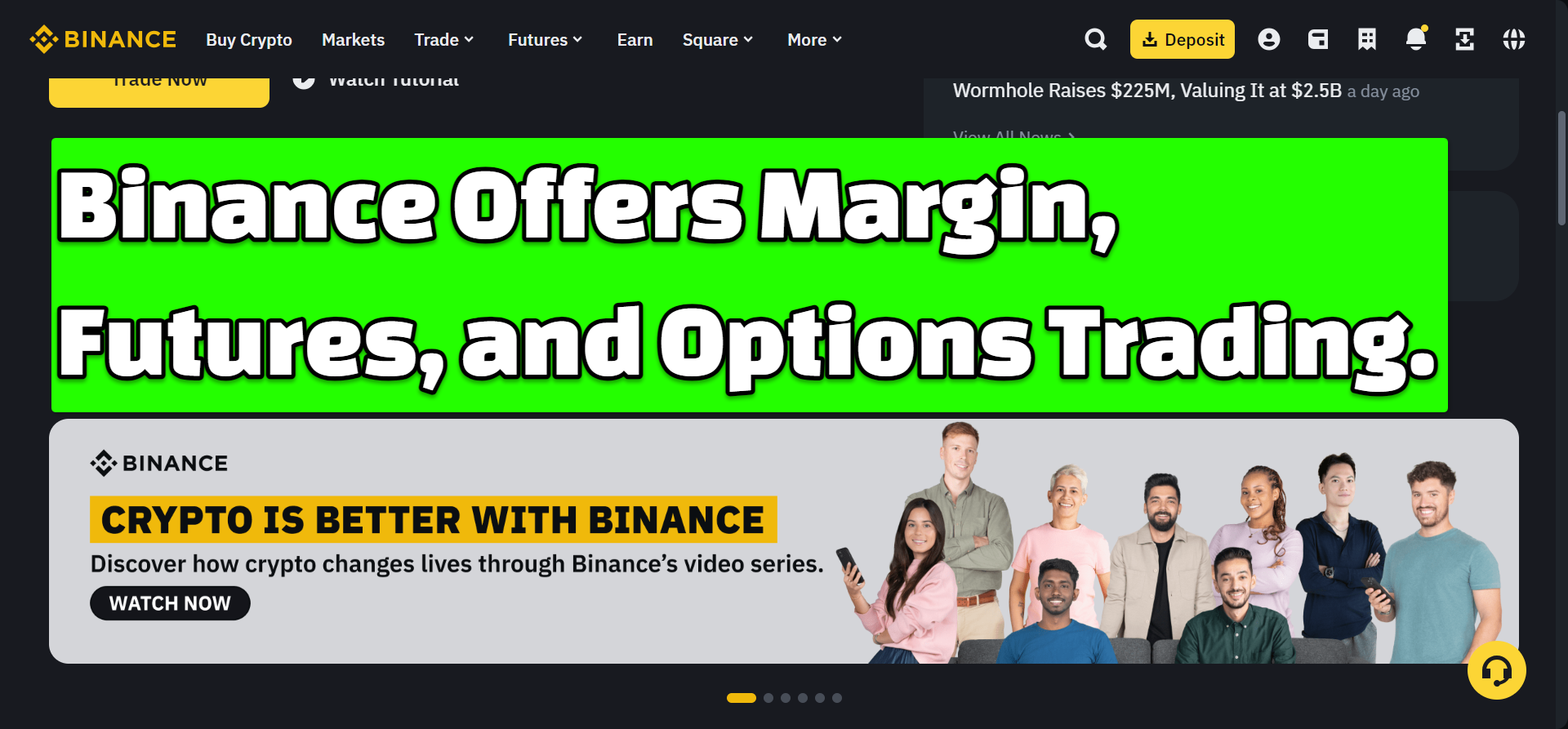 Binance Cryptocurrency Exchange for Bitcoin Ethereum Altcoins 2 Binance Offers Margin, Futures, and Options Trading.