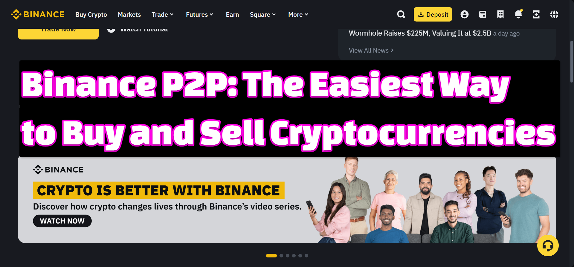 Binance Cryptocurrency Exchange for Bitcoin Ethereum Altcoins 3 Binance P2P: The Easiest Way to Buy and Sell Cryptocurrencies