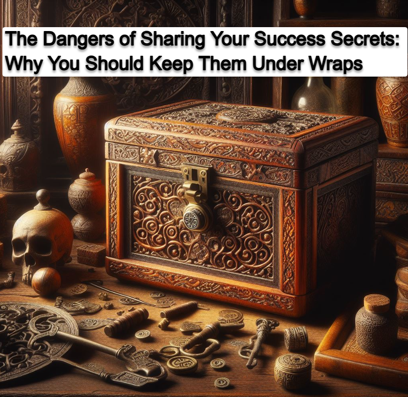 The Dangers of Sharing Your Success Secrets Why You Should Keep Them Under Wraps The Dangers of Sharing Your Success Secrets: Why You Should Keep Them Under Wraps