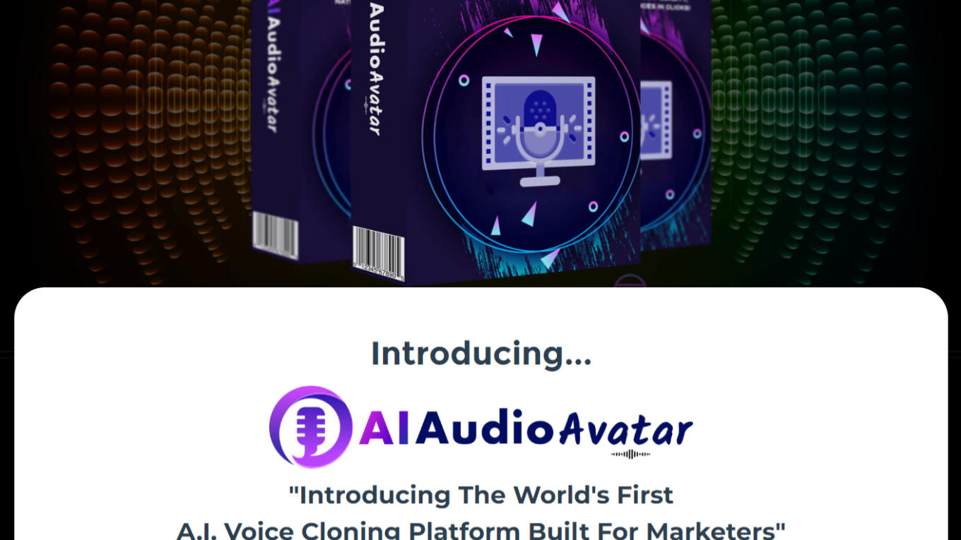 ai audio avatar AI Audio Avatar Review: Marketers' Ultimate A.I. Voice Cloning Platform - Replicate Your Voice or Forge Exclusive AI Voices Instantly, Elevate Your Marketing with Genuine Human Touch