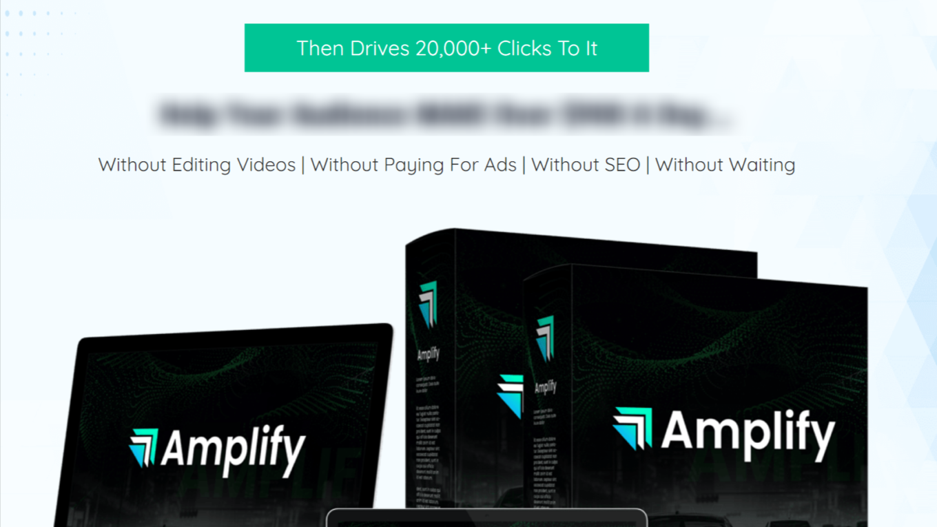 Amplify JV Amplify Review - New App Convert Any Amazon Product Link Into A Product Review Video Instantly