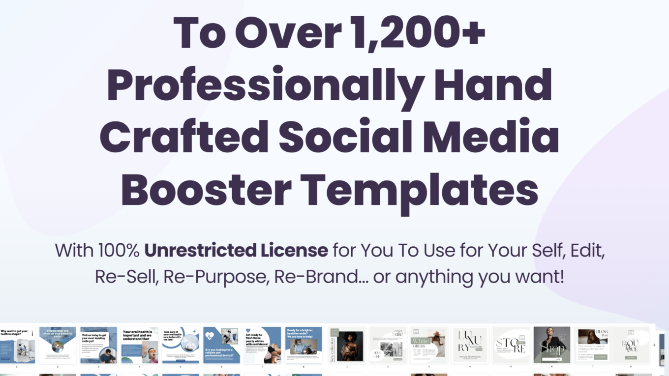 FE SocioBuddy WSO Deal SocioBuddy - Get Instant Access To Over 1,200+ Professionally Hand-Crafted Social Media Booster Templates For Your Business.