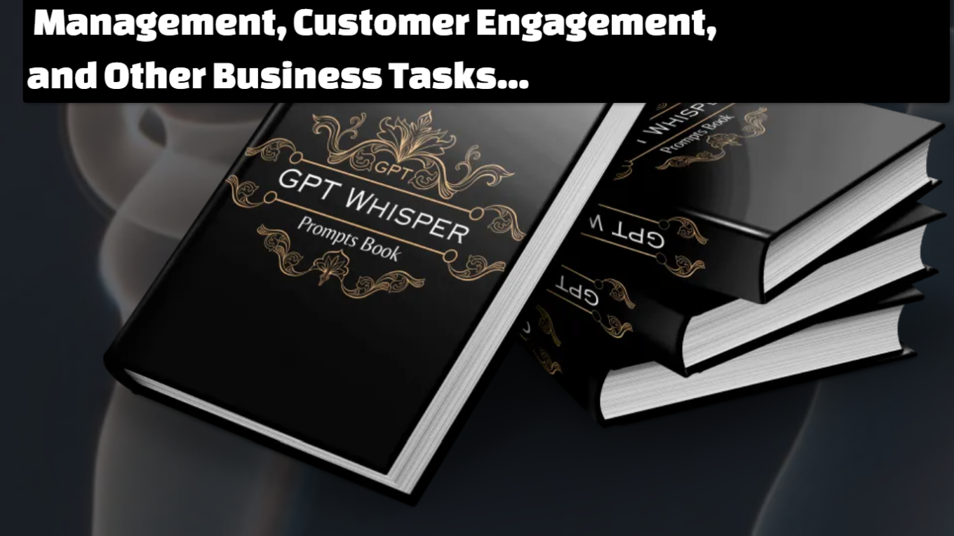 incomesourceboss xyz jv gptwhisper What Is GPT Whisper? - It Is Absolutely Everything You Need to Build Your Product, Marketing Funnel, Contents, Management, Customer Engagement, and Other Business Tasks...