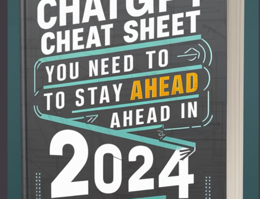 61ds FZuxRL. SL1499 An Honest Review of "The ChatGPT Cheat Sheet You Need to Stay Ahead in 2024"