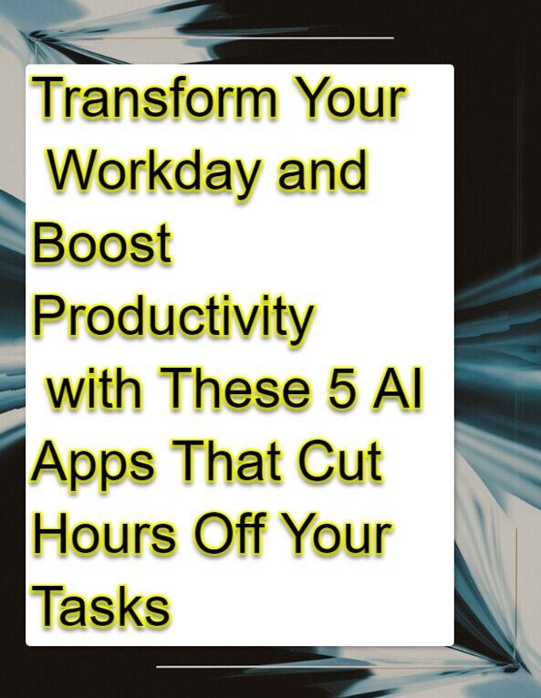 53845675034 e3ddd650bf c Transform Your Workday and Boost Productivity with These 5 AI Apps That Cut Hours Off Your Tasks