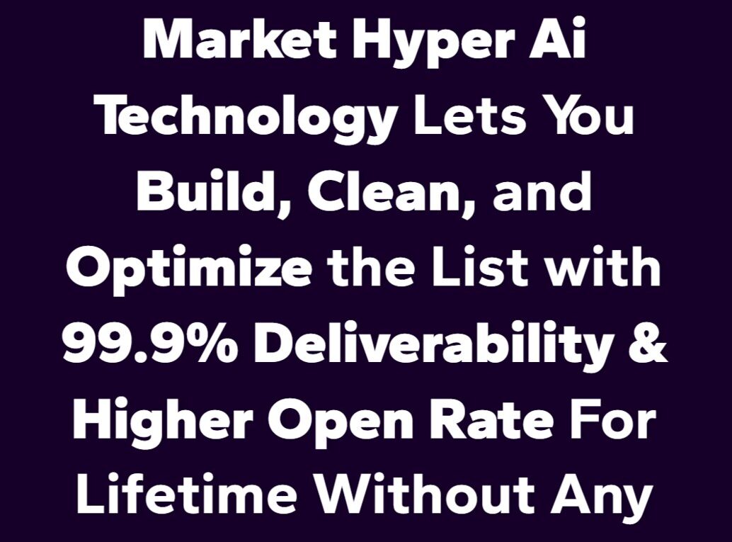 53924635645 b7c74f0d87 k SendValid Review: The Most Powerful Email List Cleaner that can Skip The "Spam-Jail! First to Market Hyper Ai Technology Lets You Build, Clean, and Optimize the List with 99.9% Deliverability and Higher Open Rate For Lifetime Without Any Monthly Fees