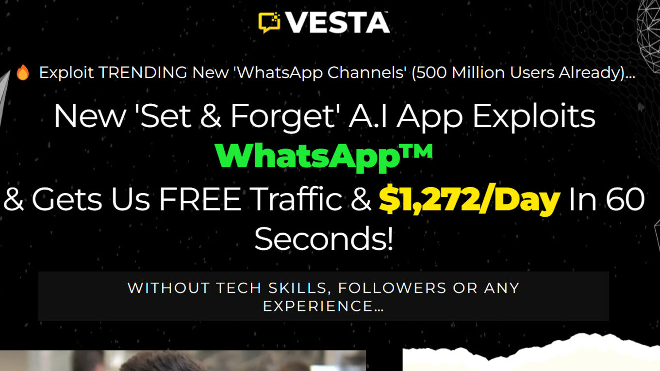 53947212339 1ff76fbf05 k Vesta Review: An Innovative 'Set & Forget' AI Tool That Harnesses WhatsApp™ for FREE Traffic and Daily Earnings in Just 60 Seconds—No Tech Skills or Experience Required!