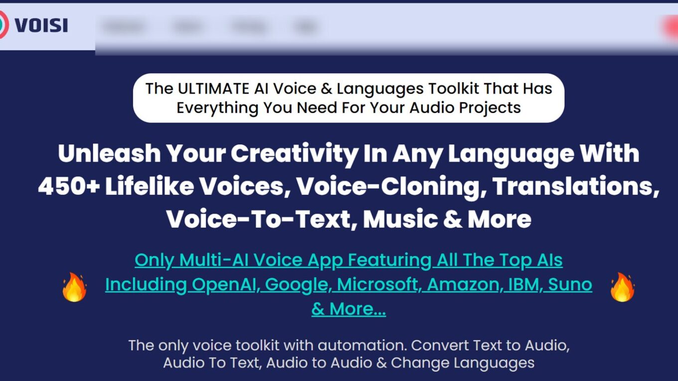 53953576031 0057024ec4 h 1 Voisi AI OTOs: A Detailed Look at the Voisi AI Funnel and Its Access Links. Voisi AI is A Voice AI Applications Acting As Smart Assistants to Customer Service Solutions