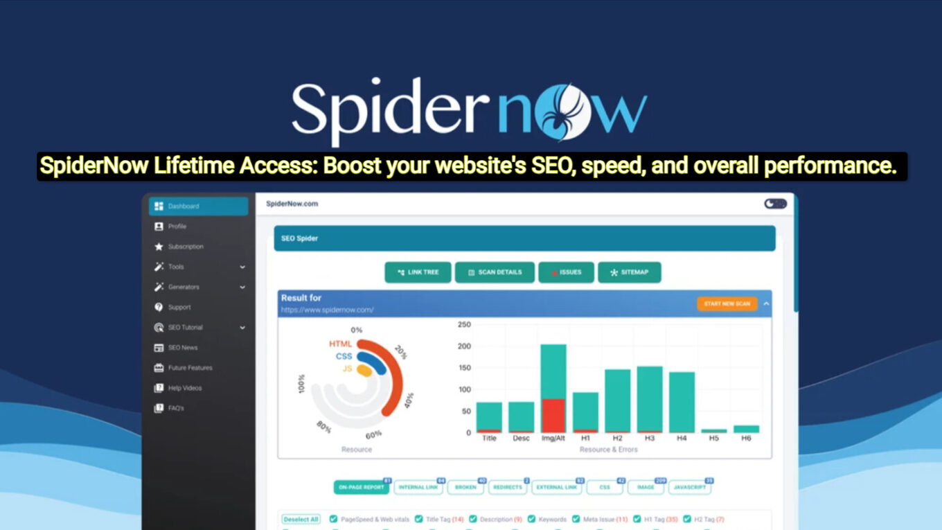 53968569490 4f5040ceaf h SpiderNow Lifetime Access: Scan your website and improve its SEO, speed, and performance