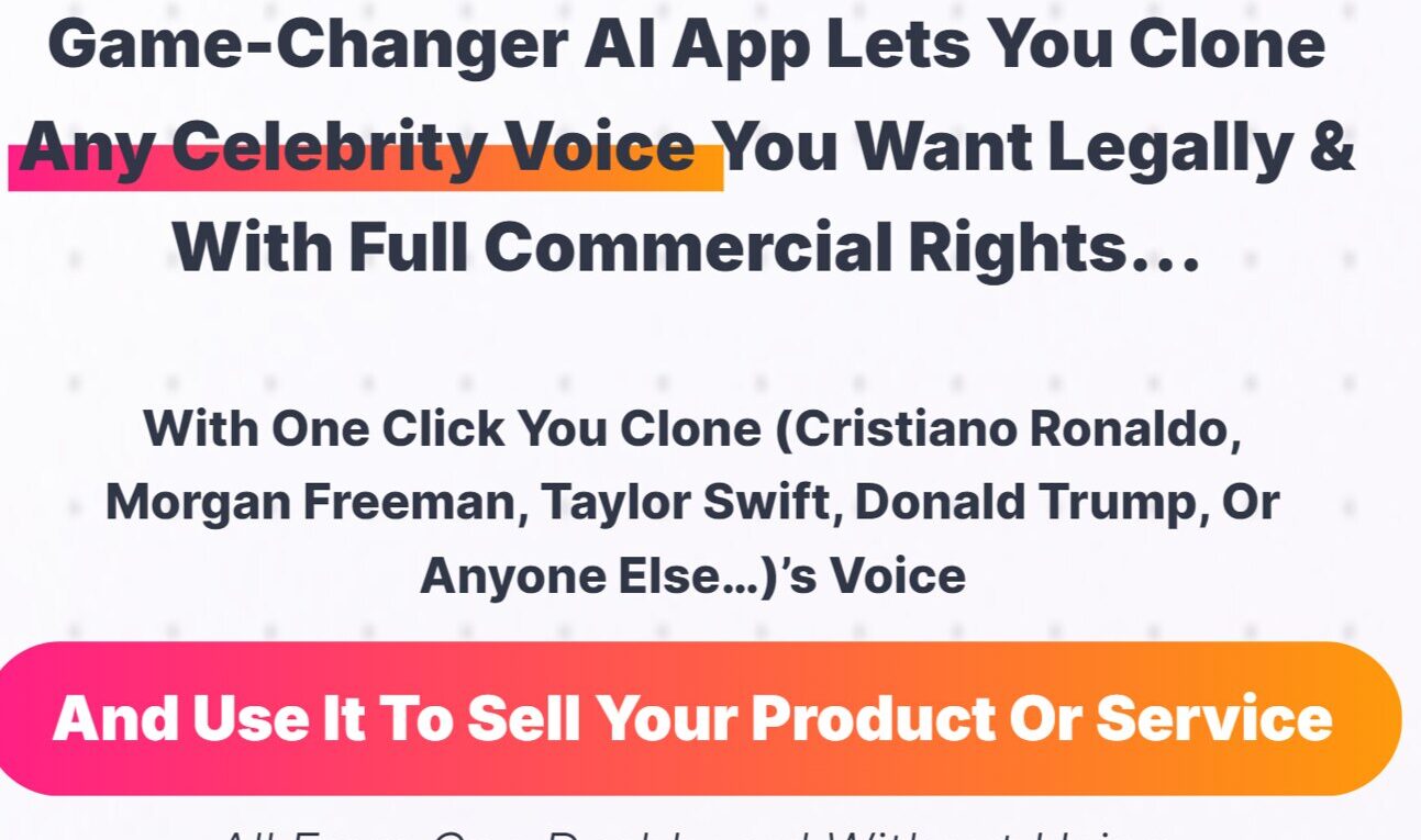 54038659358 2ea8856c51 k VoizHub AI Review: An Al App That Lets You Clone Any Celebrity Voice You Want Legally and With Full Commercial Rights