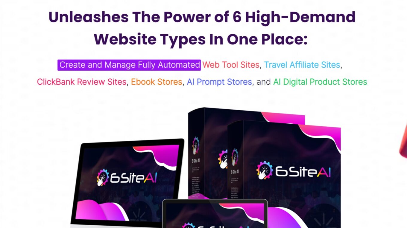 54052121531 d123a0a91a k 6SiteAI Review: Create six stunning websites – from Web Tool Site, Travel Affiliate Site, ClickBank Review Site, Ebook Store, AI Prompt Site, & Digital Product Stores  – all from a single dashboard, for a one-time fee. Free hosting and automatic blog posting included!