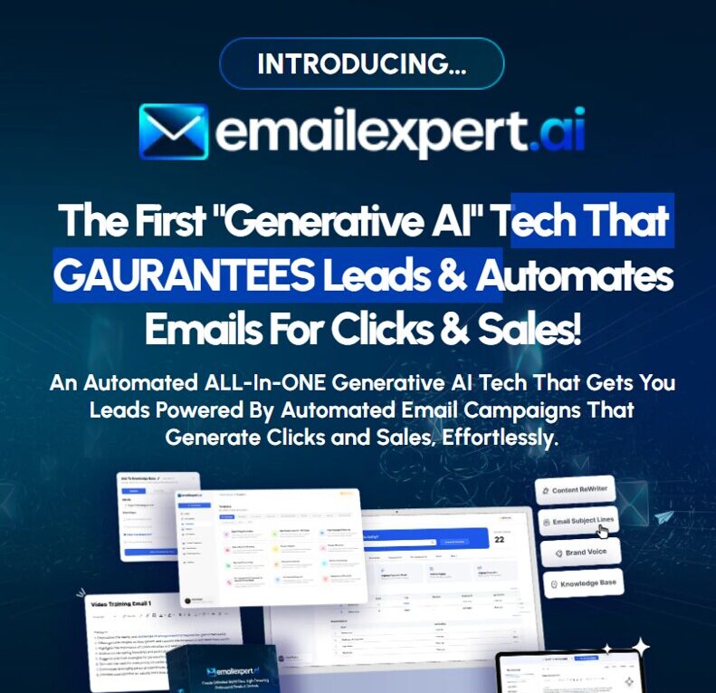 54092941045 a27927eb0b c Email Expert AI Review: A cutting-edge, “Generative AI” technology that guarantees verified, targeted leads in real-time, builds hyper responsive lists, and automates email marketing to get you clicks and profits!