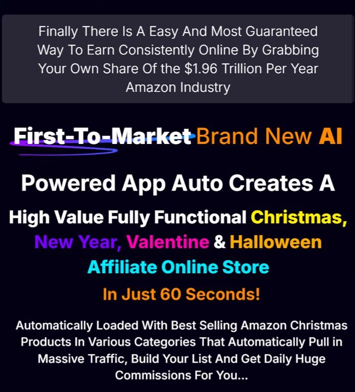 54123280698 ed98936748 b AIxmastore Review: AI Powered App Auto Creates A High Value Fully Functional Christmas, New Year, Valentine & Halloween Affiliate Online Store In Just 60 Seconds!