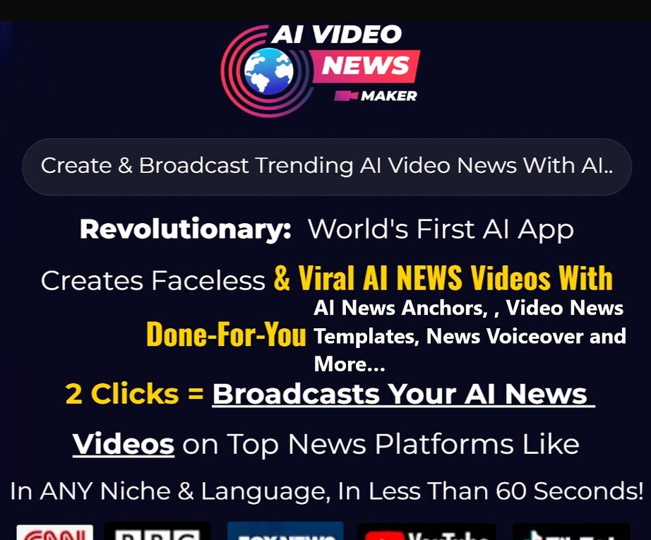 54143398388 cf07e43c9e b AI Video News Maker Review: The 1st AI app to produce ultra-realistic faceless news videos, complete with pre-made scripts, anchors, templates, and voiceover options.