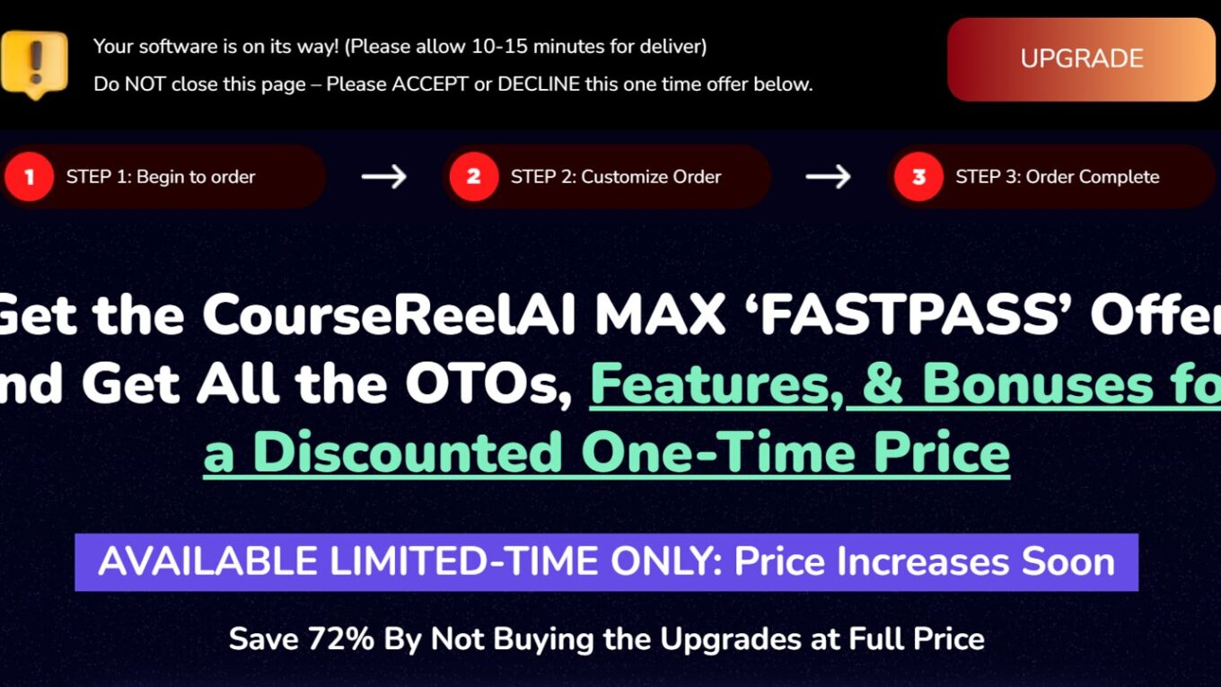 54230683699 e2f21435d6 h CourseReelAI MAX FastPass Bundle Explained: Get the CourseReelAI MAX ‘FASTPASS’ Offer and Get All the OTOs, Features, & Bonuses for a Discounted One-Time Price