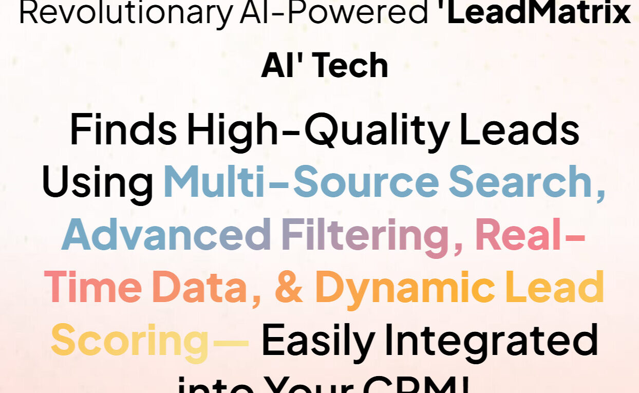 54233831154 60c88c4241 h Discover Quality Leads with LeadsMate AI: Leverage multi-source search, advanced filtering, real-time data, and dynamic lead scoring, seamlessly integrated with your CRM.