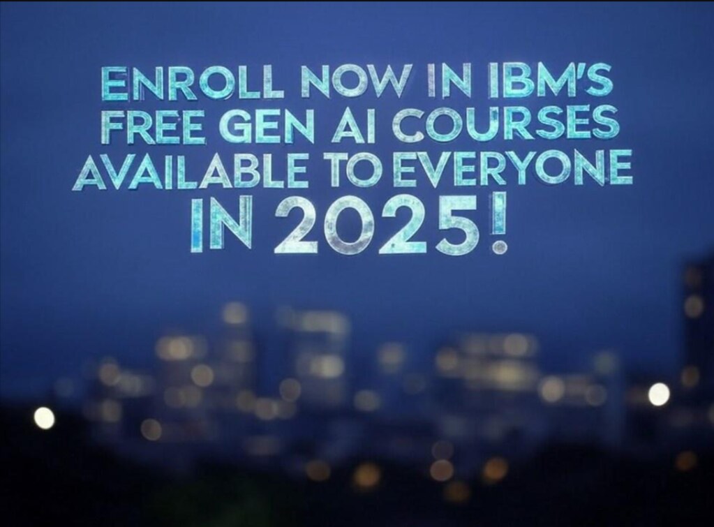 54238320090 9b203afc48 b Enroll Now in IBM's Free Generative AI Courses Available to Everyone in 2025!